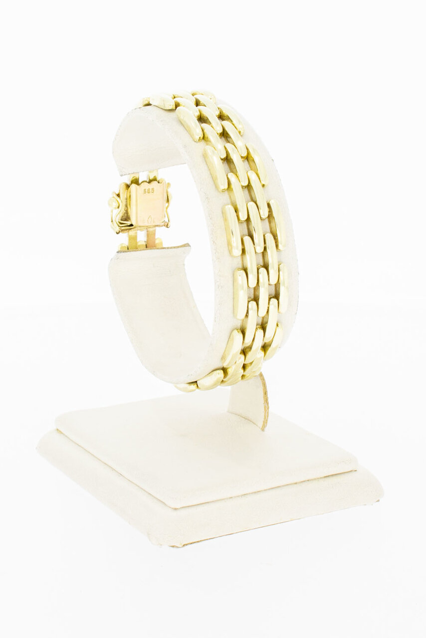 14 Karat Goldbarren Armband - 18,2 cm