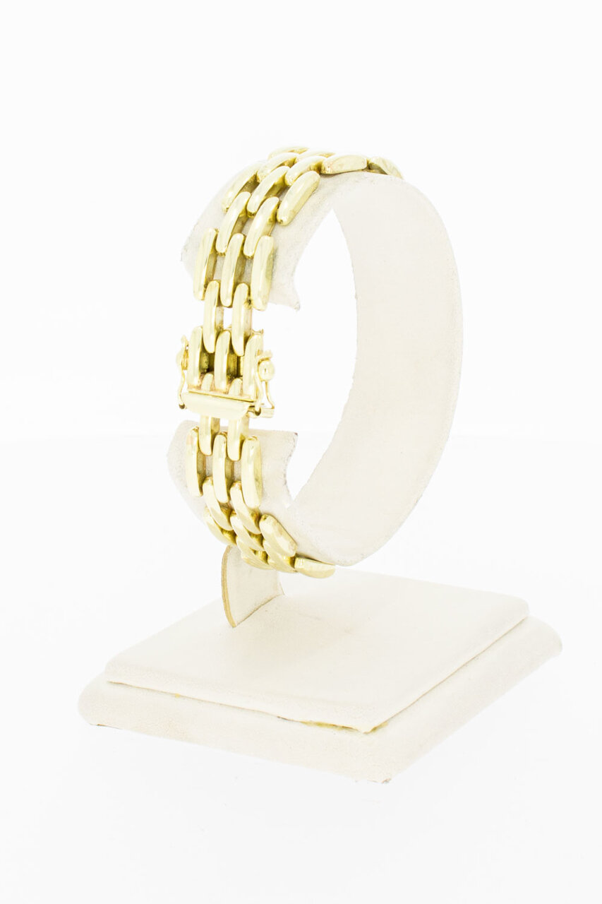 14 Karat Goldbarren Armband - 18,2 cm