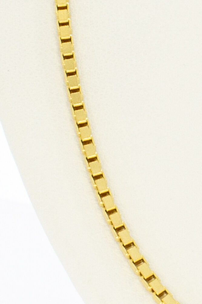 Venezianer Goldkette 18 Karat - 71 cm