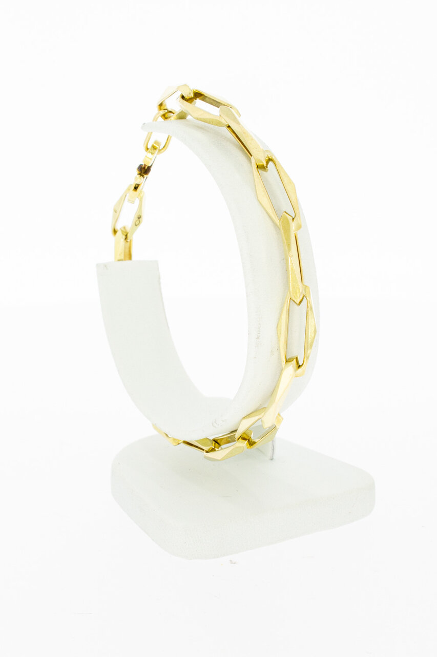 Charmarmband 18 Karat Gold - 21,4 cm