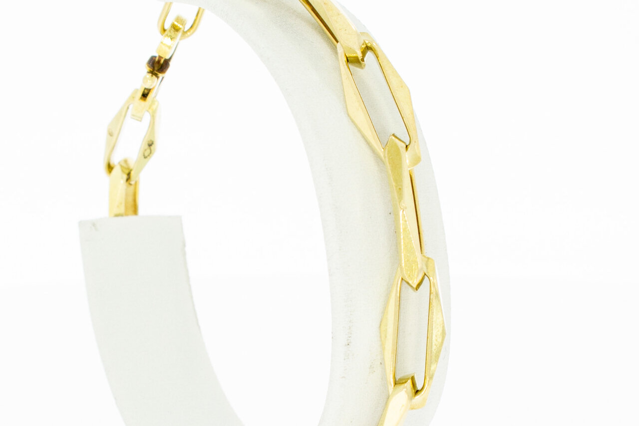 Charmarmband 18 Karat Gold - 21,4 cm