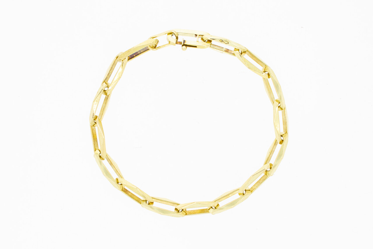 Charmarmband 18 Karat Gold - 21,4 cm