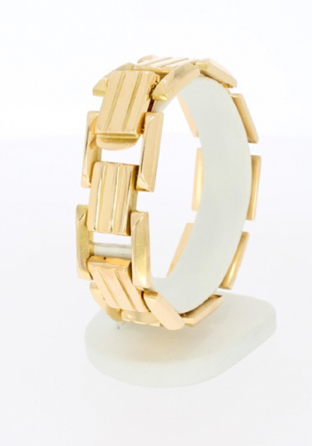 Rosé Goldbarren Armband 18 Karat - 19,2 cm