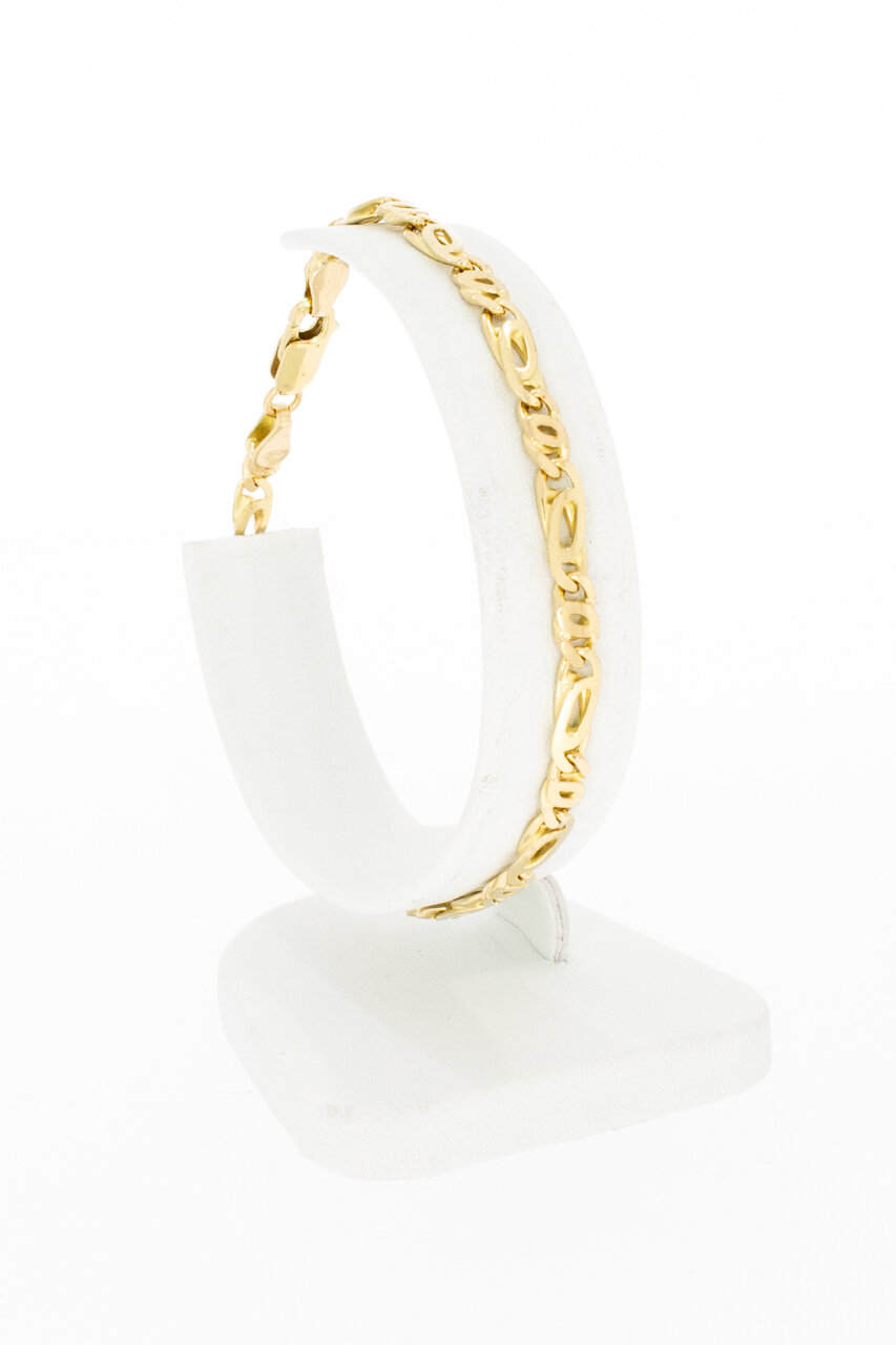 Falkenauge Armband 14 Karat Gold - 19,8