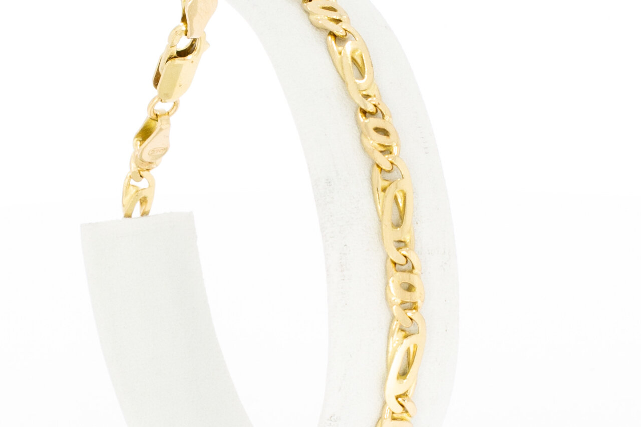 Falkenauge Armband 14 Karat Gold - 19,8