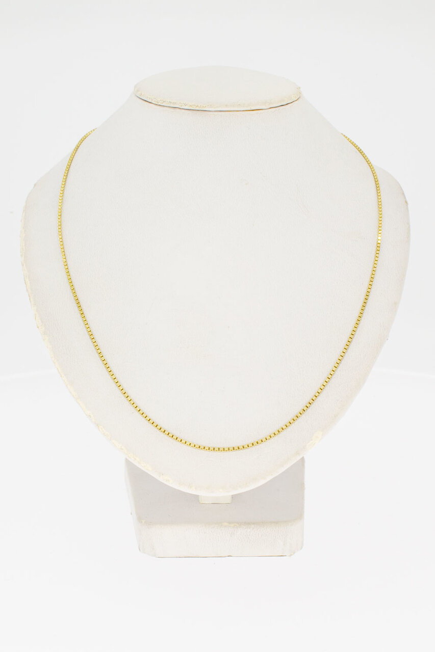 14 Karat Venezianische Goldkette - 42,5 cm