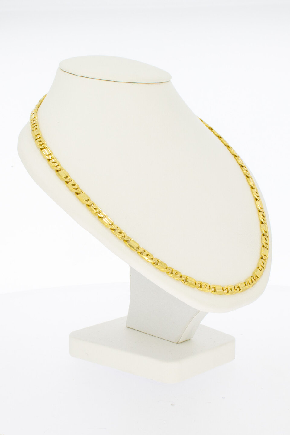 18 Karat Falkenauge Kette Gold - 52,2 cm