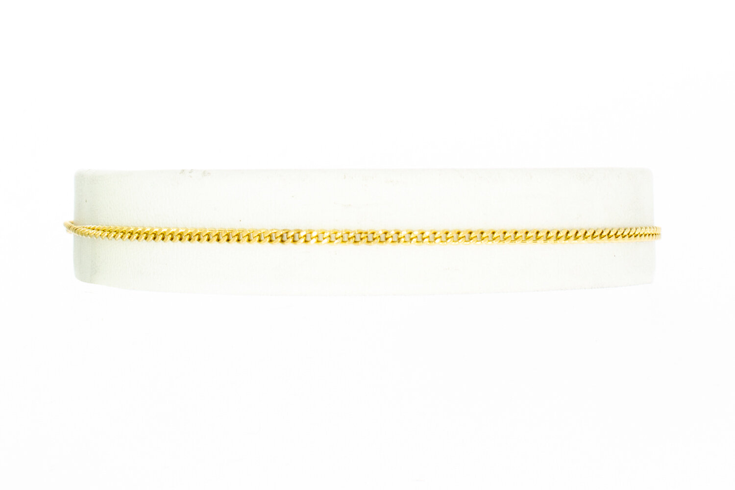 Panzer Armband 18 Karat Gold - 22,8 cm