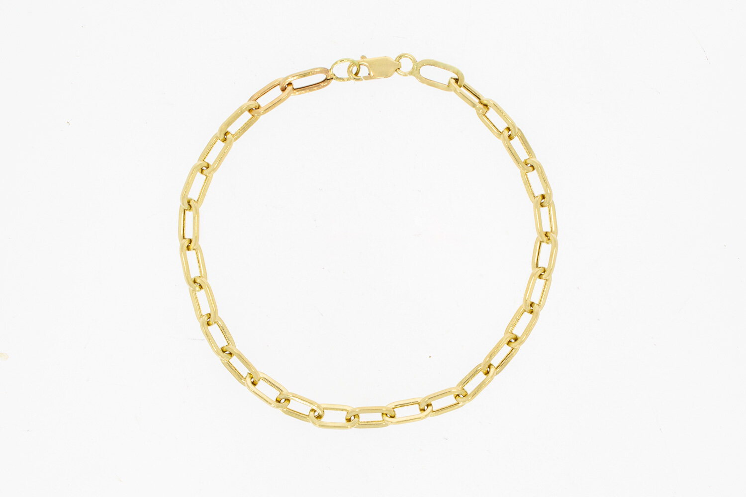 Ankerarmband aus 585 Gold - 21,5 cm