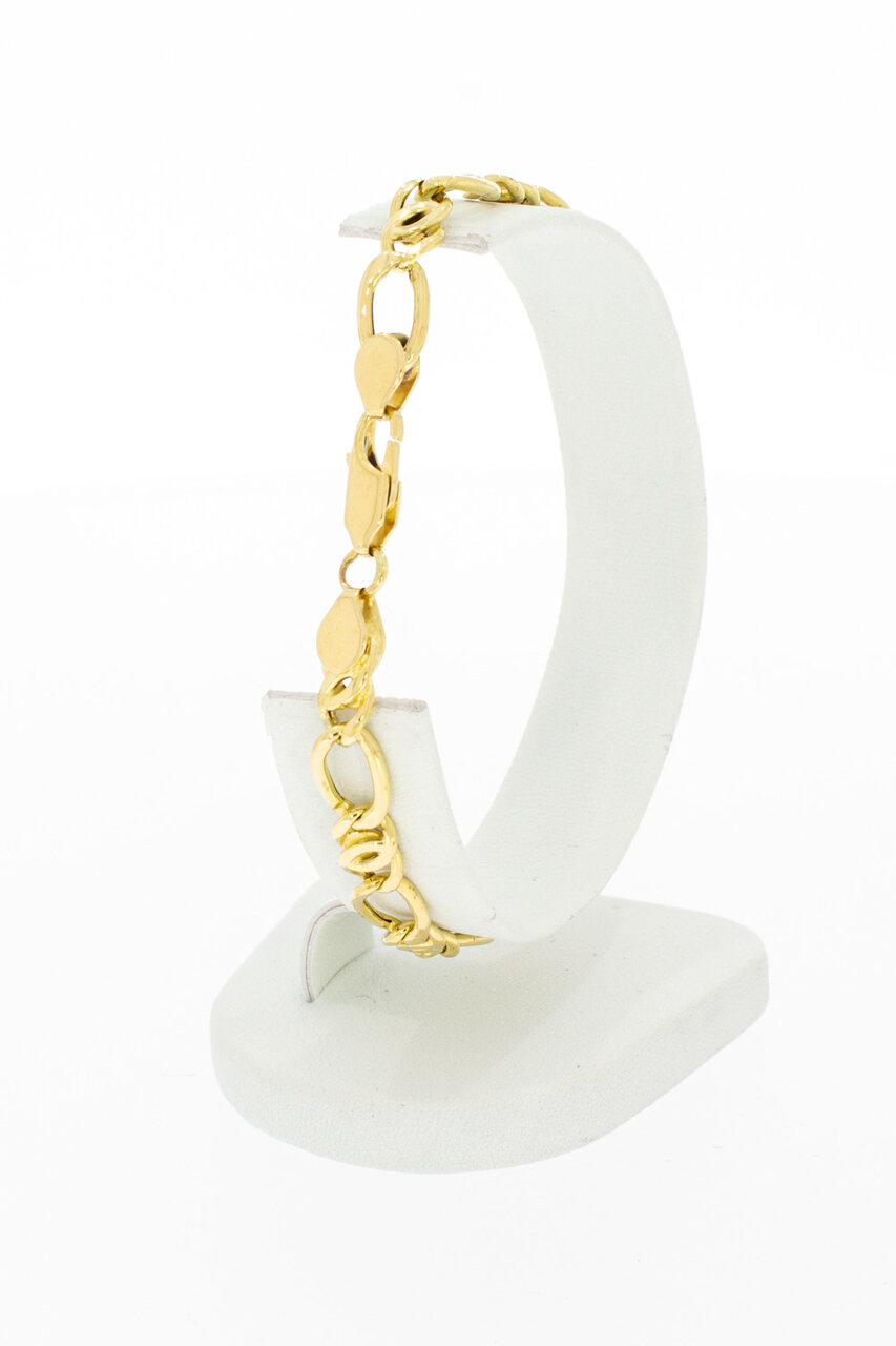 Falkenauge Armband 18 Karat Gold - 19,9 cm