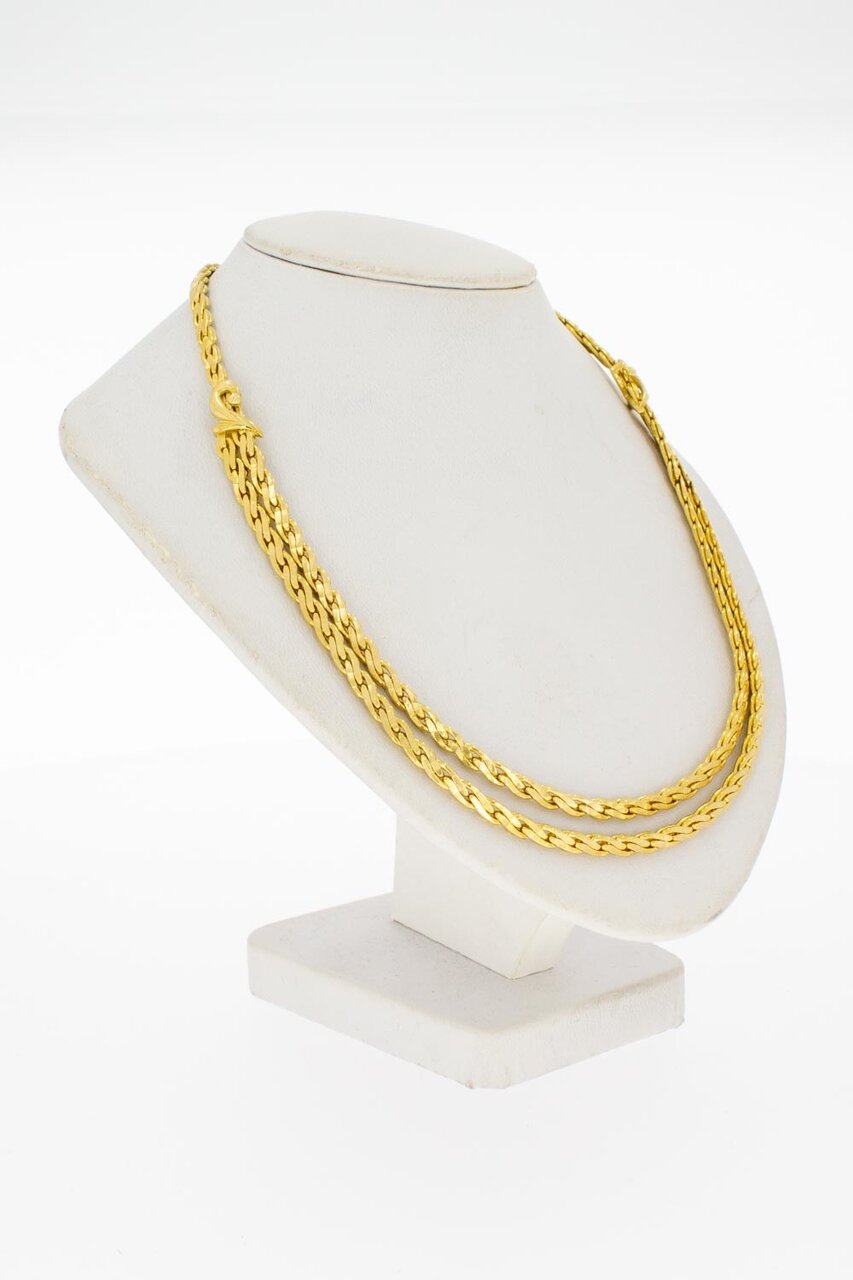 18 Karat Vintage Goldkette - 45,3 cm