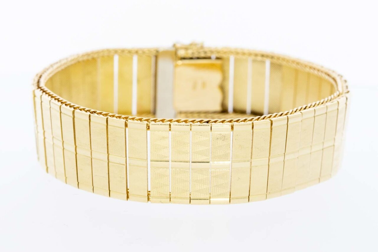 18 Karat Vintage Gold Armband - 20 cm