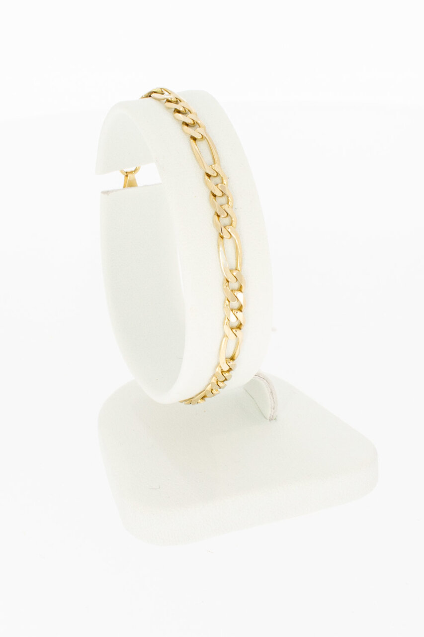 585 Falkenauge Damen Gold Armbändchen - 19,4 cm