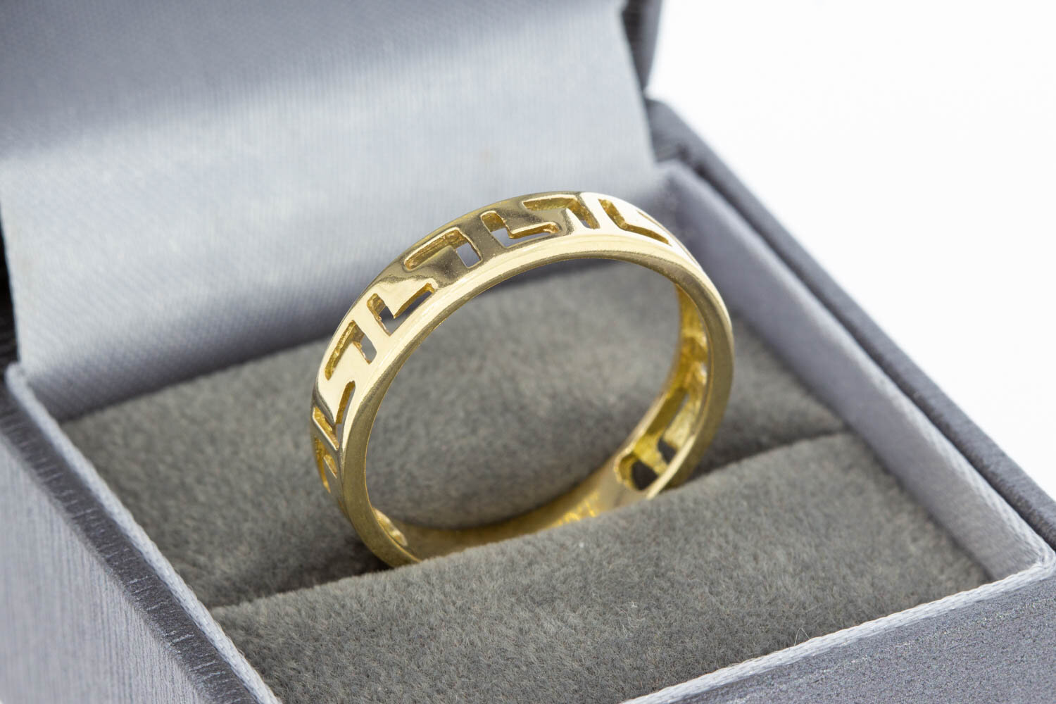 Vintage Bandring 14 Karat Gold - 20 mm