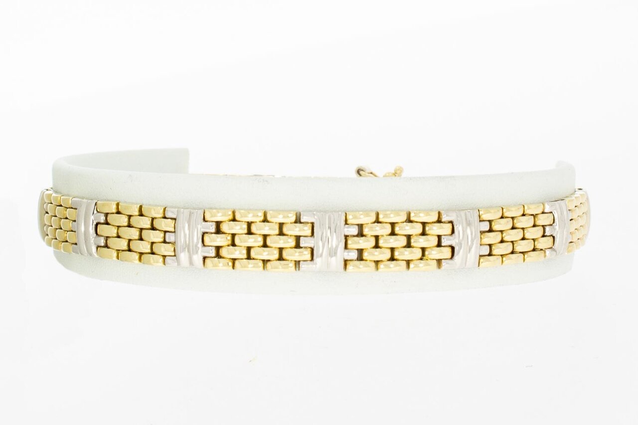 14 Karat Gold Vintage Gliederarmband - 21,7 cm