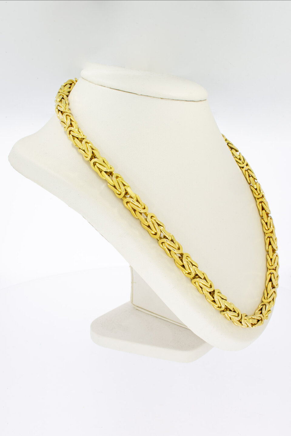 Byzantinischen Herren Kette 585 Gold - 80 cm