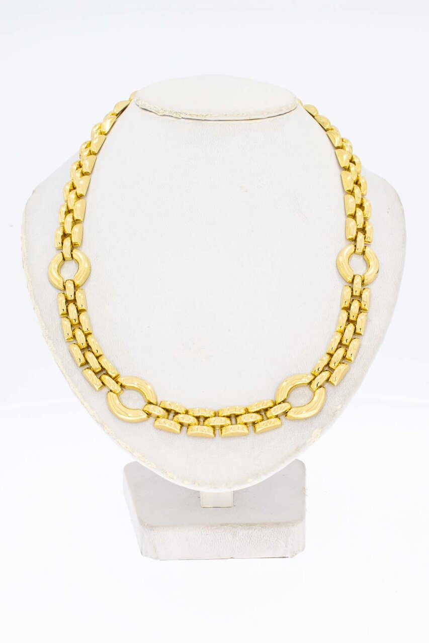 Milaneserkette  aus 18 kt Gold - 43,5 cm