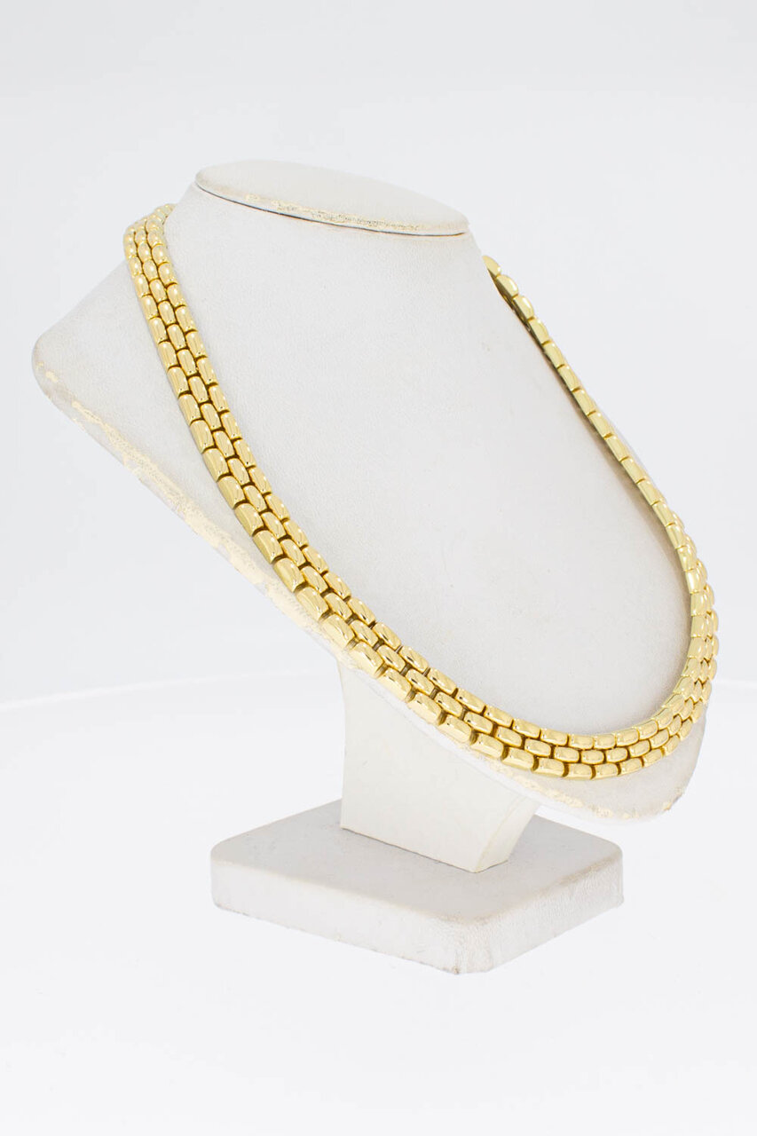 Milaneserkette aus 14 Karat Gold - 43,7 cm