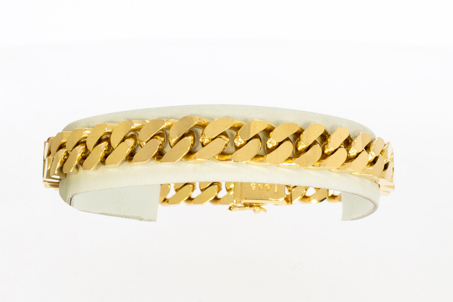 Panzerarmband 18 Karat Gold - 20,5 cm