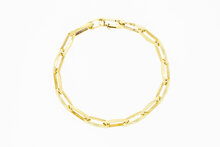 Charmarmband 18 Karat Gold - 21,4 cm