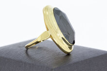 H&auml;matit Ring 14 Karat Gold - 18,9 mm