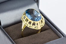 Aquamarin Ring 14 Karat Gold - 18,3