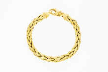 750 Fuchsschwanz Gold Armband - 19,8 cm