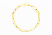 14 Karaat gouden Closed Forever armband - 21,8 cm