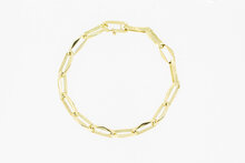 14 Karaat gouden Closed Forever armband - 21,4 cm