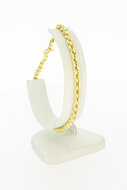 Kordelarmband aus 14 Karat Gold - 22,3 cm