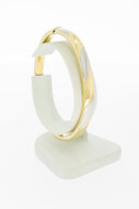 Armreif 14 Karat Gold - 60,1 x 51,5 mm