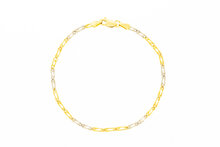 18 Karat Falkenauge Gold Armband - 19,2 cm