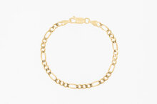 585 Falkenauge Damen Gold Armb&auml;ndchen - 19,4 cm