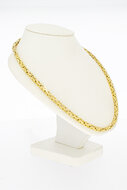 Byzantinische Kette 14 Karat Gold - 81 cm