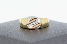 Pinky Zirkonia Ring 14 Karat Gold - 14,6