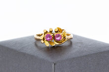 Vintage Saphirring 18 Karat Gold - 17,9 mm