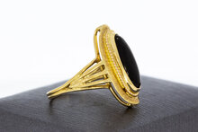 Vintage Granat Ring 750 Gold - 17,8 mm