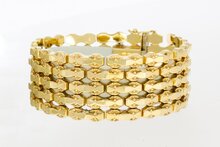 18 Karaat geelgouden vintage armband - 18,4 cm