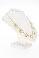 18 Karaat gouden Vintage fantasie ketting - 48,8 cm