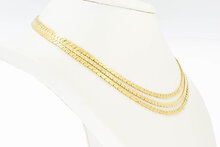 18 Karaat geel gouden Vintage Collier - 43,5 cm