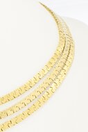 18 Karaat geel gouden Vintage Collier - 43,5 cm