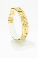 585 Gold Vintage Armband mit Diamant - 19,8 cm