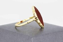 Vintage Karneol Ring 585 Gold - 19,9 mm