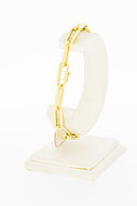 14 Karat Gold Charm- Armband - 21,5 cm