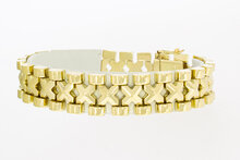 Gelbgold 14 Karat Vintage Armband - 20 cm