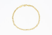 14 Karat Falkenauge Gold Armband - 20,1 cm