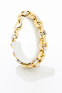 18 Karat Tricolor Gold Armband - 22,5 cm