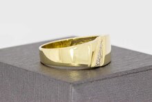 Diamant Statement Ring 585 Gold - 20,2 mm