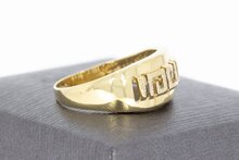 14 Karat -Versace Style- Gold Bandring - 18,7 mm