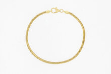 Schlangenarmband  585 Gold - 19 cm